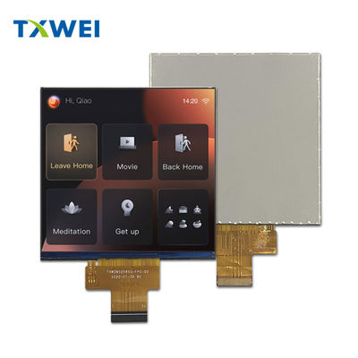 3.95 inch 480 * 480 Square TFT Display 400nits High Brightness TFT LCD Module