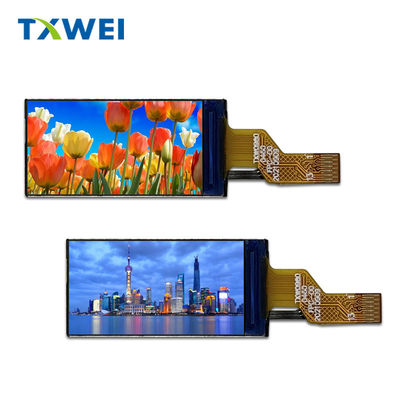 0.96 inch 80 * 160 IPS độ sáng 500cd / m2 màn hình hiển thị thanh giao diện SPI 4 BIT