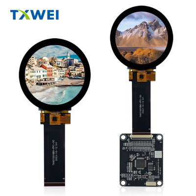 2.1-inch hình tròn 480 * 480 cổng hàng loạt 400cd / m 2 màn hình cảm ứng công suất máy in 3D, màn hình hiển thị LCD thiết bị gia dụng
