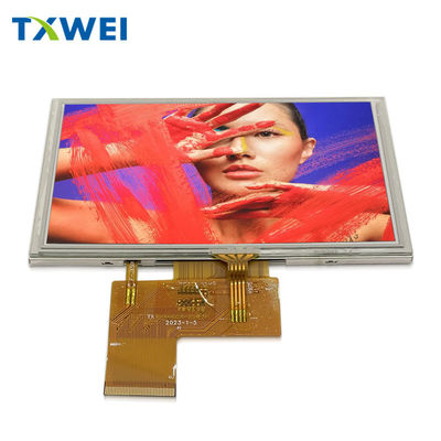 Độ sáng cao 550nits IPS LCD Panel 800x480 5 inch TFT LCD Display