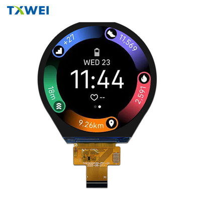 3Màn hình hiển thị LCD hình tròn đầy màu TFT.4 inch màn hình cảm ứng tùy chỉnh