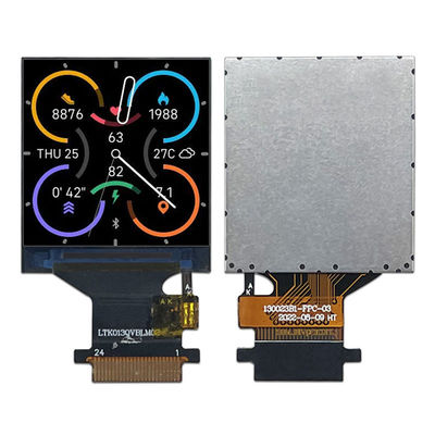 1Màn hình màn hình màn hình LCD thông minh có thể đeo hình vuông IPS TFT màn hình màn hình LCD