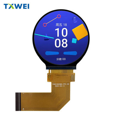 2.1-inch 480 * 480 hình tròn TFT LCD màn hình hiển thị thiết bị gia dụng thông minh nhỏ