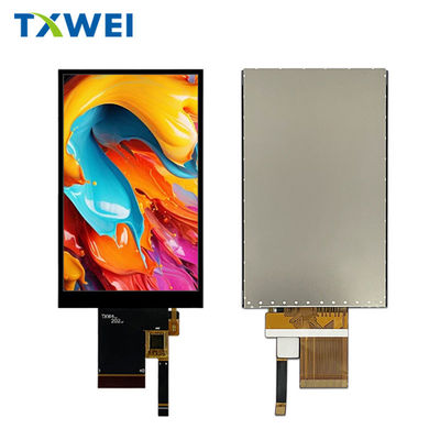 4.3-inch Medical Monitor hiển thị 480 * 800 với giao diện RGB và màn hình LCD 350nits