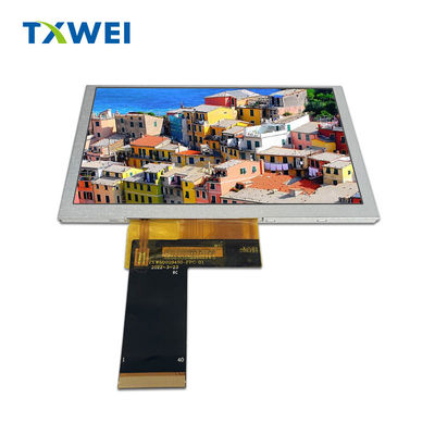 5-inch 800 * 480 Portable LCD Display Module Màn hình màu với 40-pin LCM Pin N Count Thông thường Màn hình LCD TFT màu đen