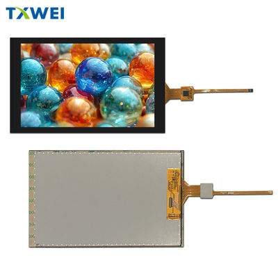 Màn hình LCD TFT 7 inch 800 * 1280 Độ sáng 350cd / m2 Bảng hiển thị kiểm soát truy cập an ninh