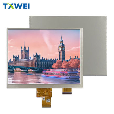 Màn hình LCD TFT 8 inch 1024 * 768 Hiển thị LVDS toàn cảnh