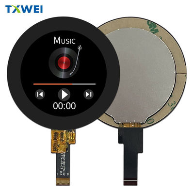 1Màn hình hiển thị LCD hình tròn IPS độ nét cao 6 inch thông minh thiết bị gia dụng nhỏ giao diện MIPI / RGB / QSPI