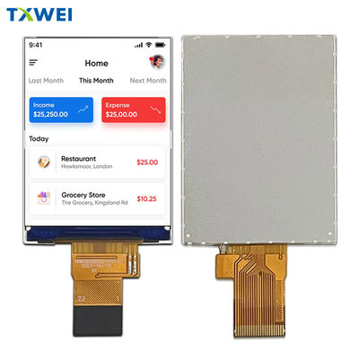 2 inch 240 * 320 độ sáng 350cd / m2 RGB 6 BIT Interface ST7789V