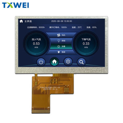 4.3-inch 480 * 272 Industrial Medical Display Panel RGB Interface màn hình hiển thị LCD