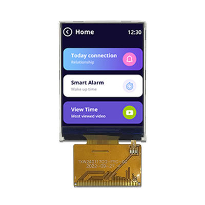 2.4 inch màn hình LCD góc rộng với độ sáng 350cd / m 2 Thiết bị lò than mô-đun hiển thị hàng loạt