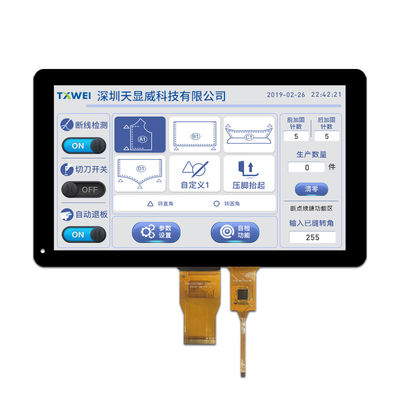 10.1 Inch TFT LCD Module 1024*600 RGB Interface Tất cả góc nhìn Ips Touch Screen