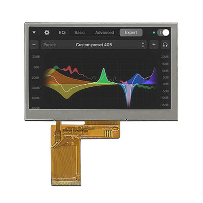 Độ sáng cao 4.3 tft ips 480 * 272 pcap mô-đun hiển thị màn hình LCD 4.3 inch tft